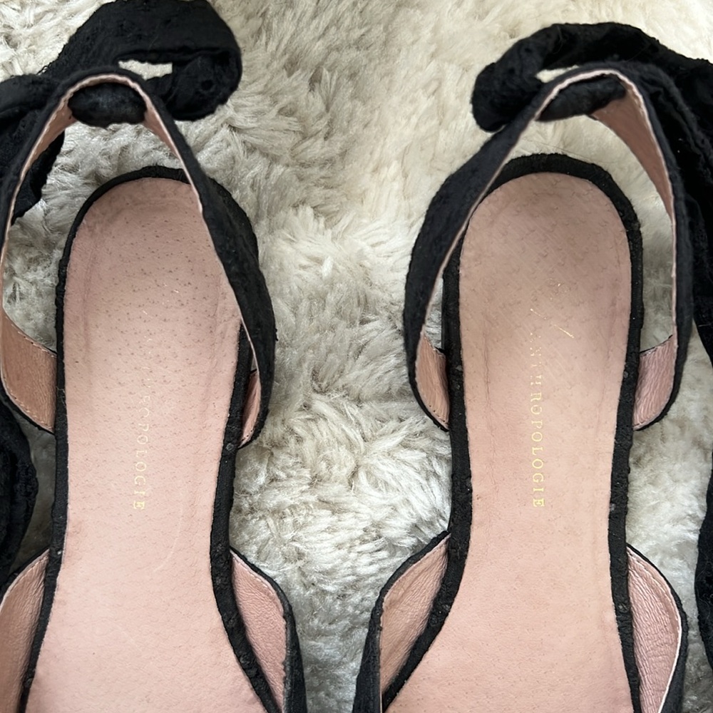 Anthropologie eyelet flats - Picture 3 of 5